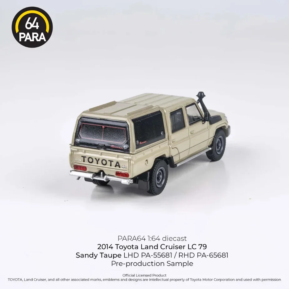 PARA64 2014 Toyota Landcruiser LC79 Dual Cab Ute Sandy Taupe - Image 4
