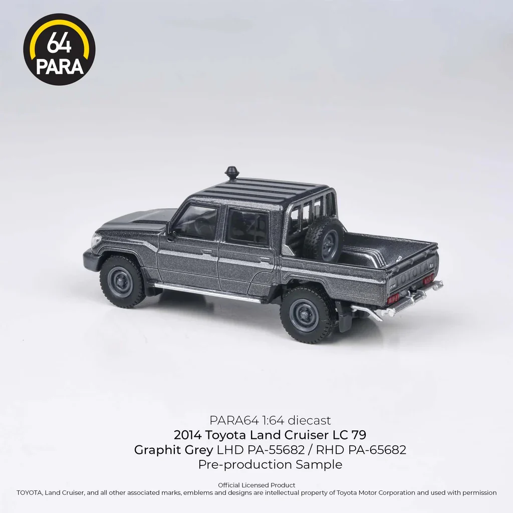 PARA64 2014 Toyota Landcruiser LC79 Dual Cab Ute Graphite - Image 3