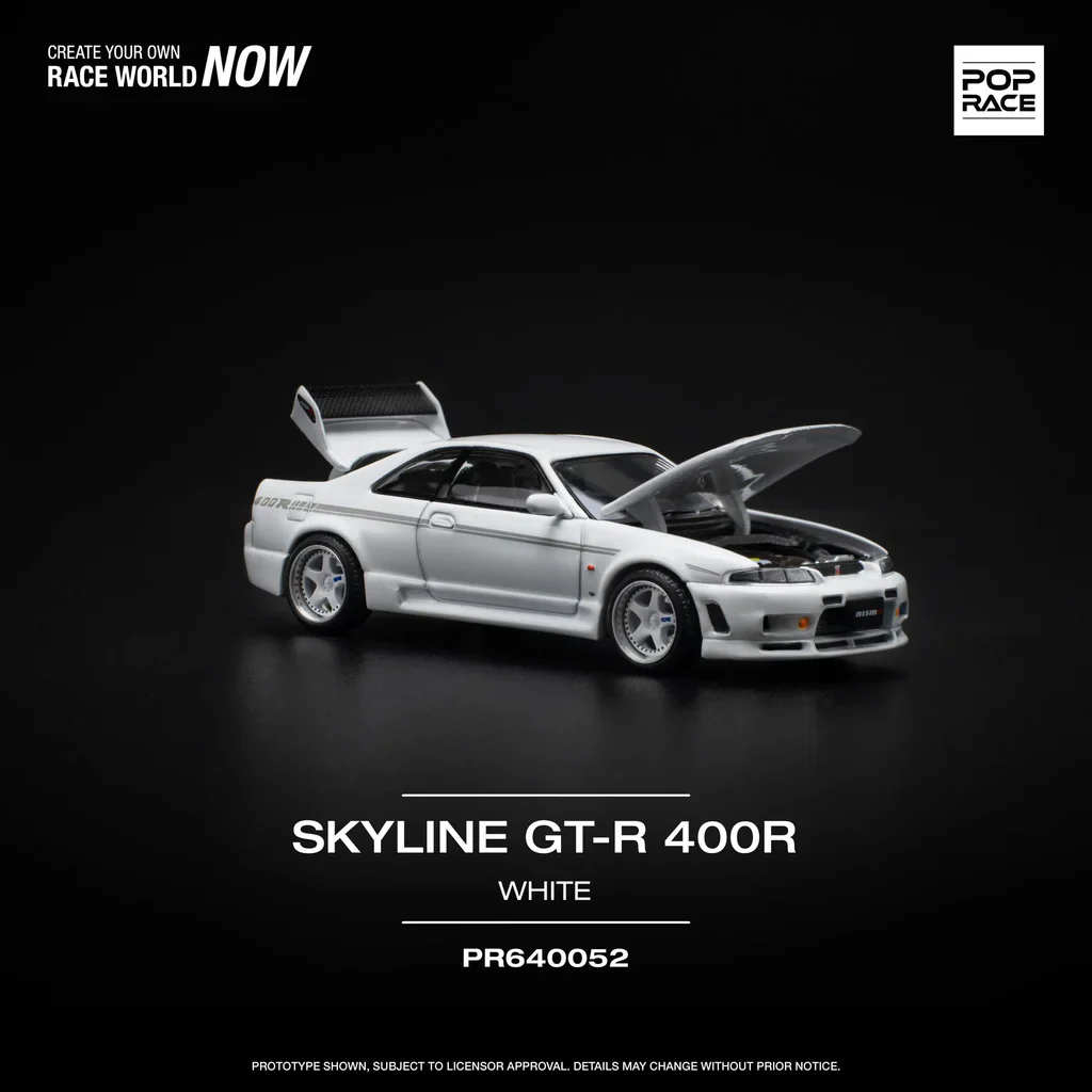 POP RACE 1:64 Nissan Skyline R33 GTR Nismo 400R - Image 2