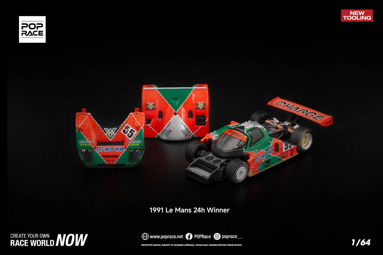 *PREORDER* POP RACE MAZDA 787B 1991 LE MANS 24H WINNER - Image 3