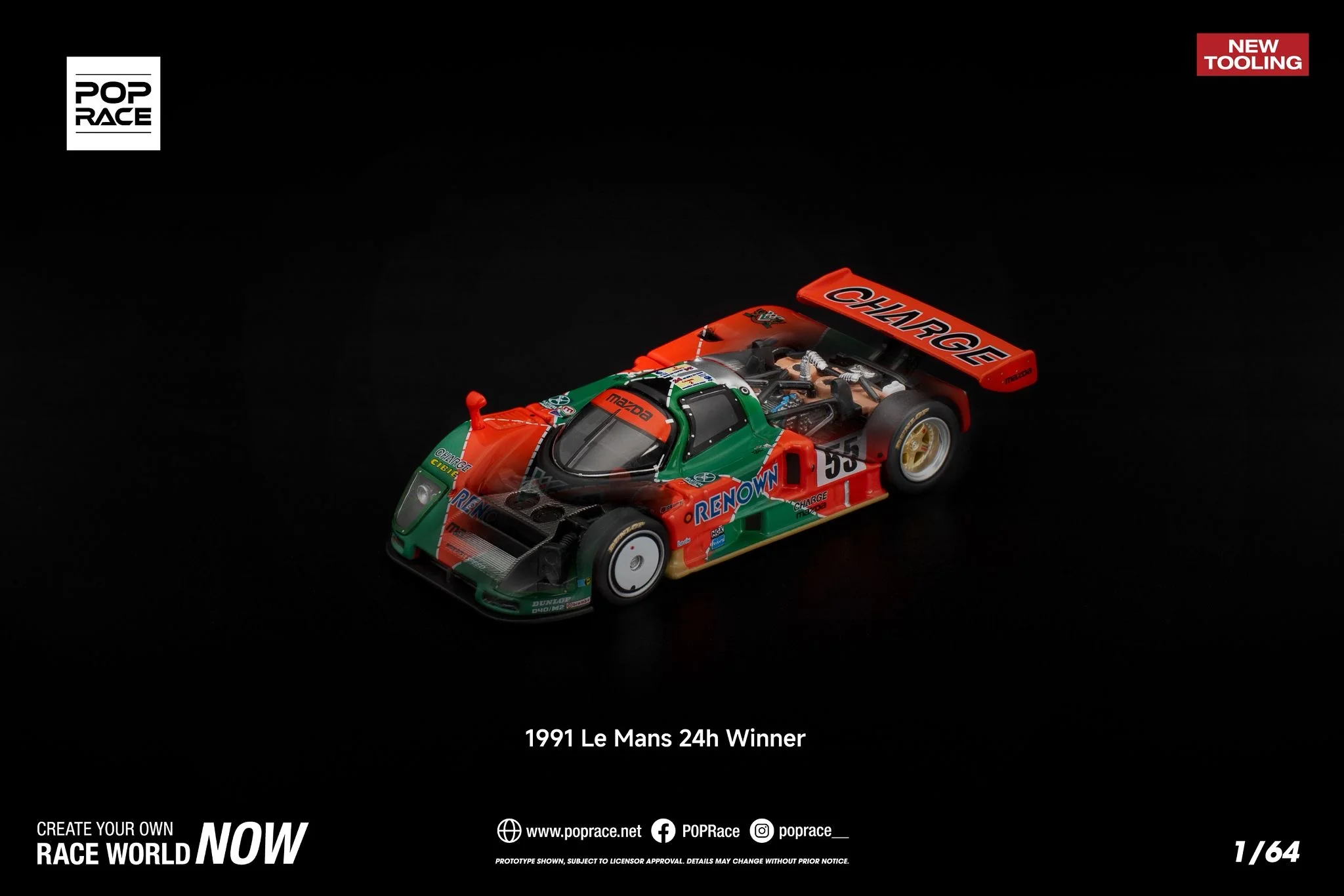 *PREORDER* POP RACE MAZDA 787B 1991 LE MANS 24H WINNER - Image 4