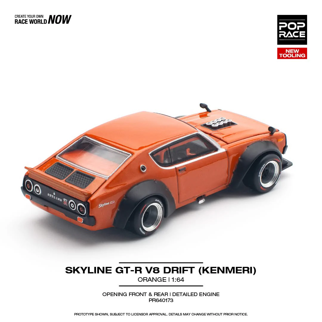 POP RACE Nissan Skyline GT-R V8 Drift (Kenmeri) - Image 2