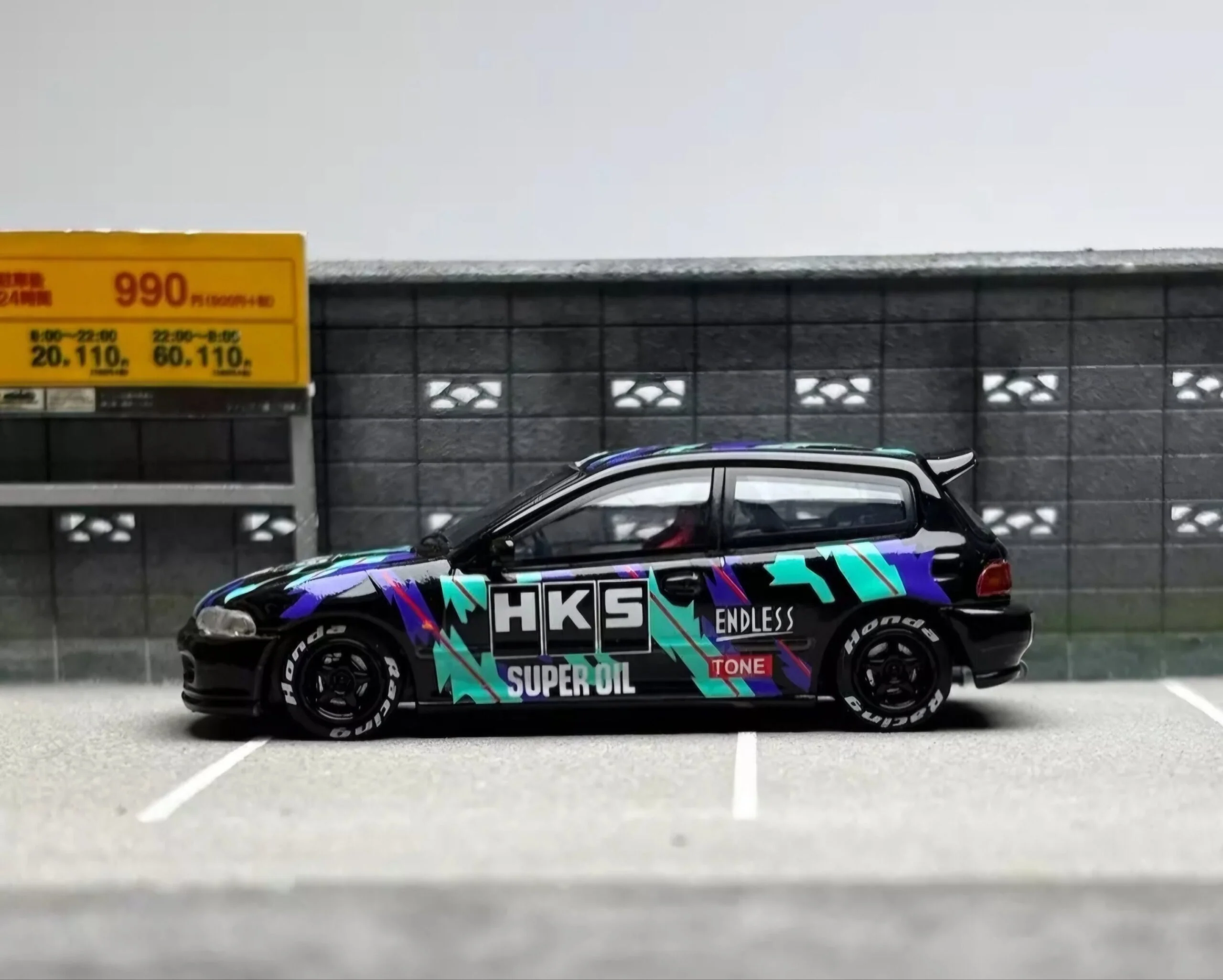 Street Weapon 1:64 EG6 Honda Civic HKS - Image 4