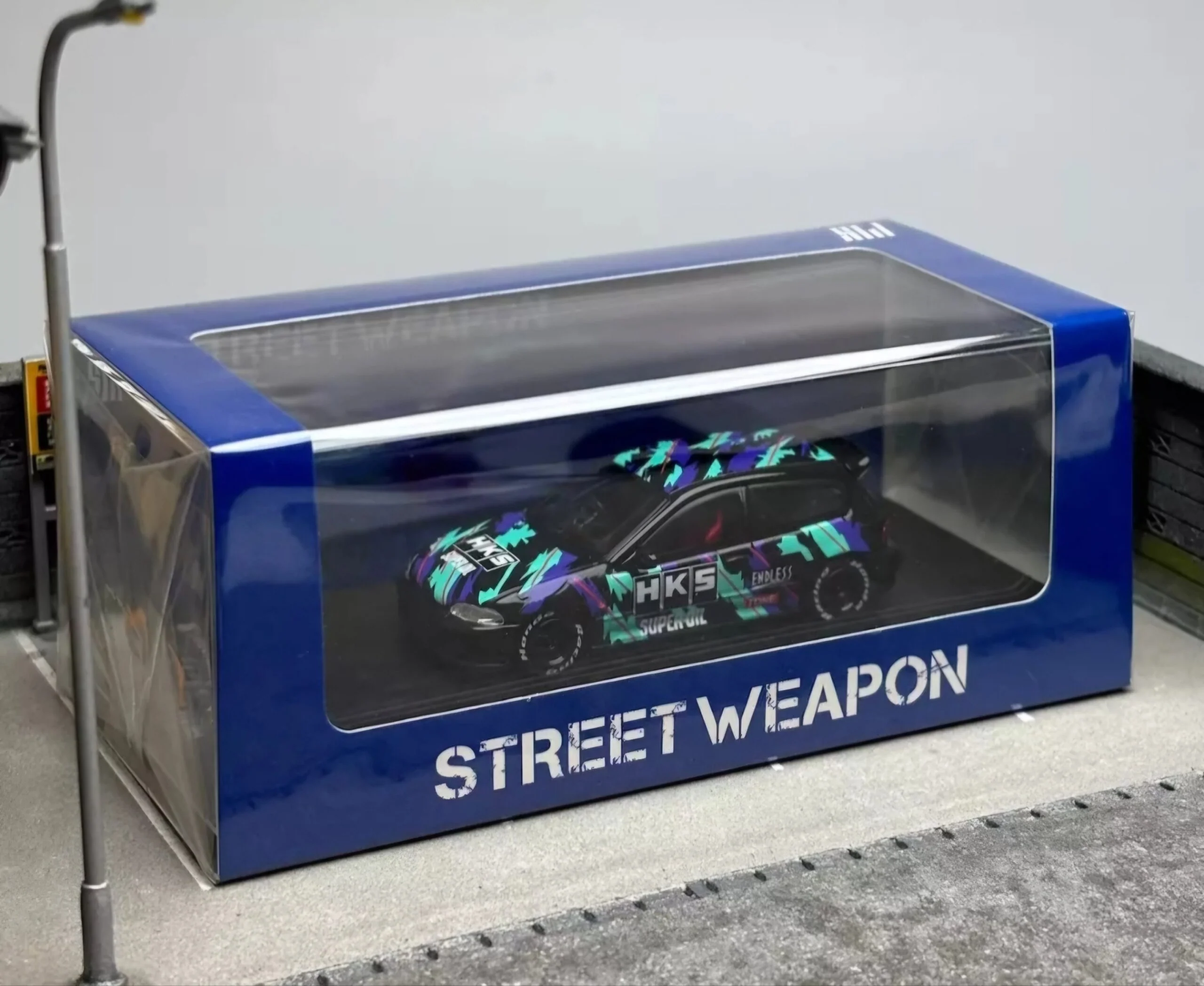 Street Weapon 1:64 EG6 Honda Civic HKS - Image 5