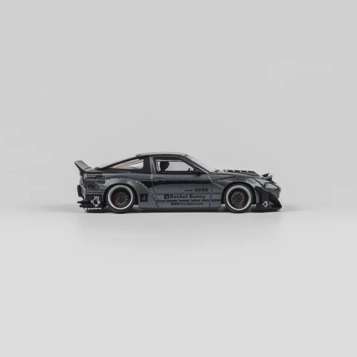 Micro Turbo Rocket Bunny 180SX Aero V2 - Matt Grey - Image 5