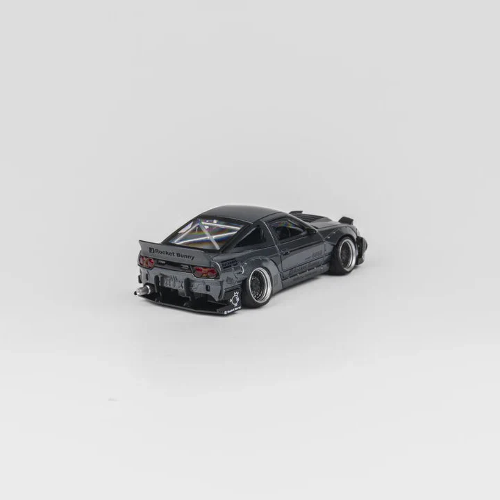 Micro Turbo Rocket Bunny 180SX Aero V2 - Matt Grey - Image 6