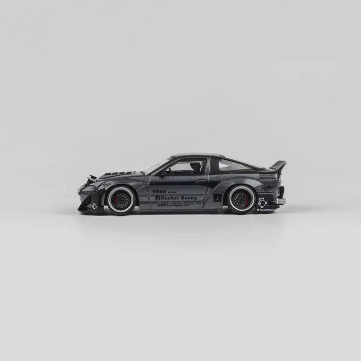 Micro Turbo Rocket Bunny 180SX Aero V2 - Matt Grey - Image 8